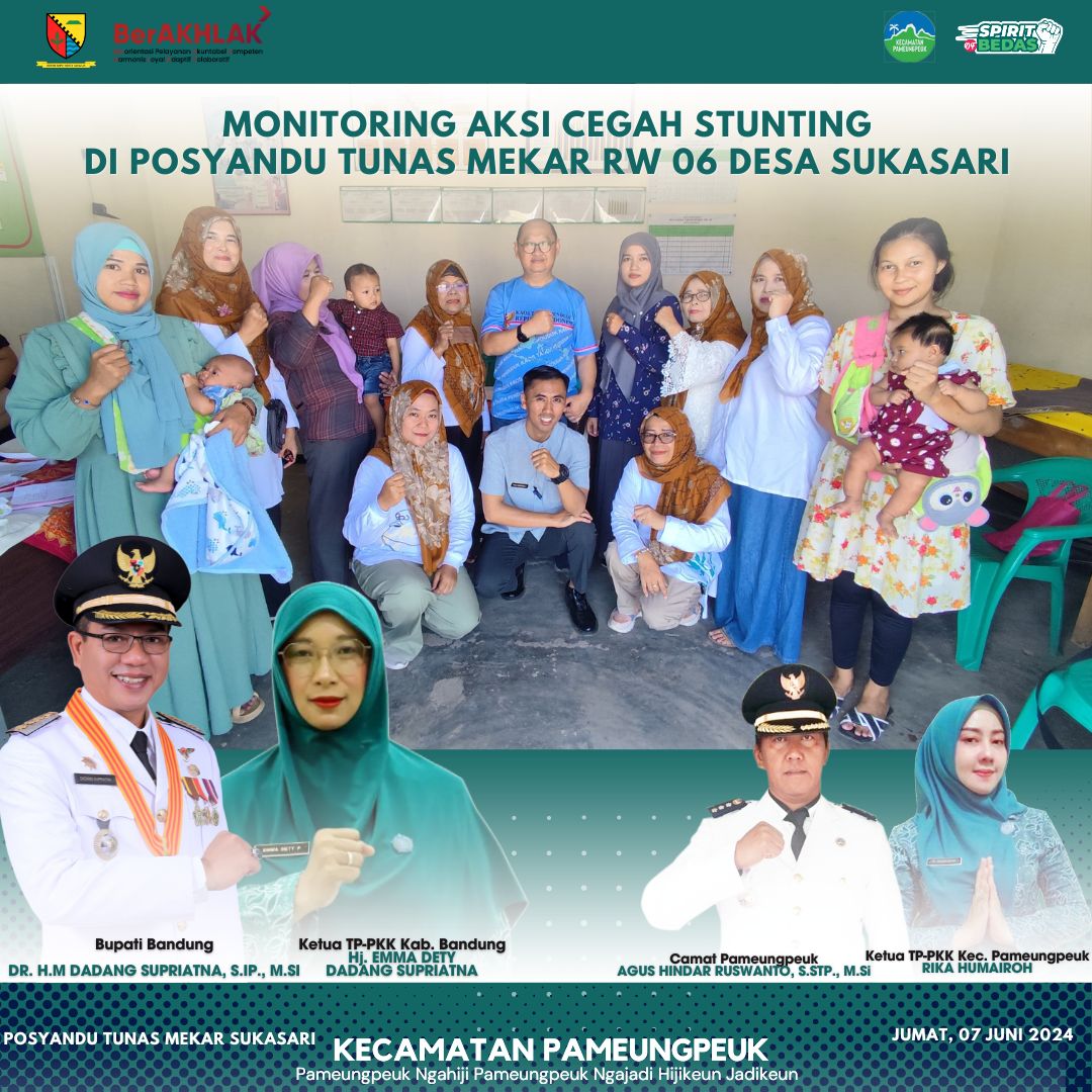 monitoring-gerakan-intervensi-serentak-pencegahan-stunting-kabupaten-bandung-di-posyandu-tunas-mekar-rw-06-desa-sukasari