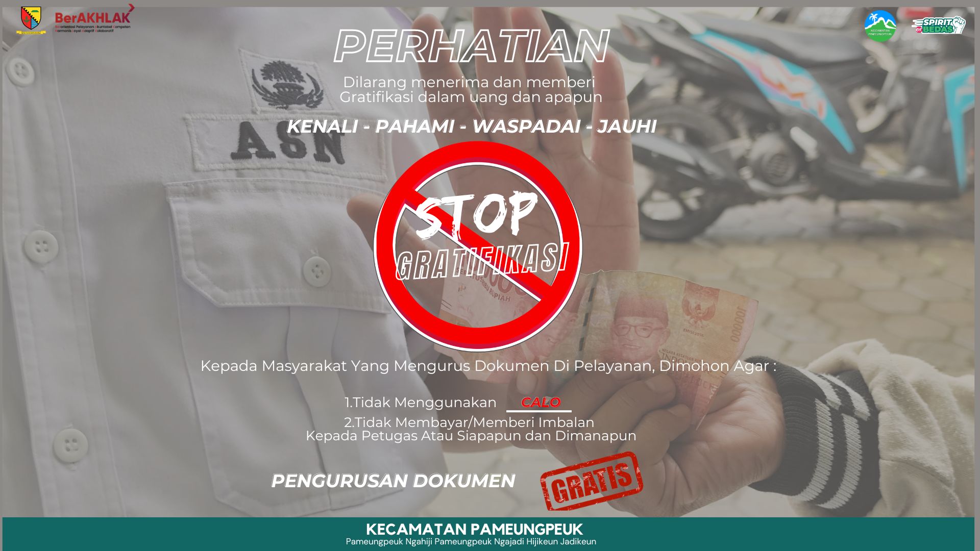 dukung-komitmen-anti-gratifikasi-kecamatan-pameungpeuk